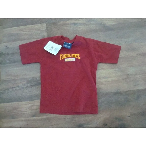 FSU SEMINOLES 18-MONTHS 18M  BOYS  SHIRT  DEADSTOCK  VINTAGE T6 - Picture 2 of 5